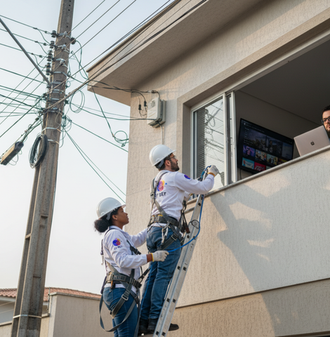 Clientes satisfeitos LT NET